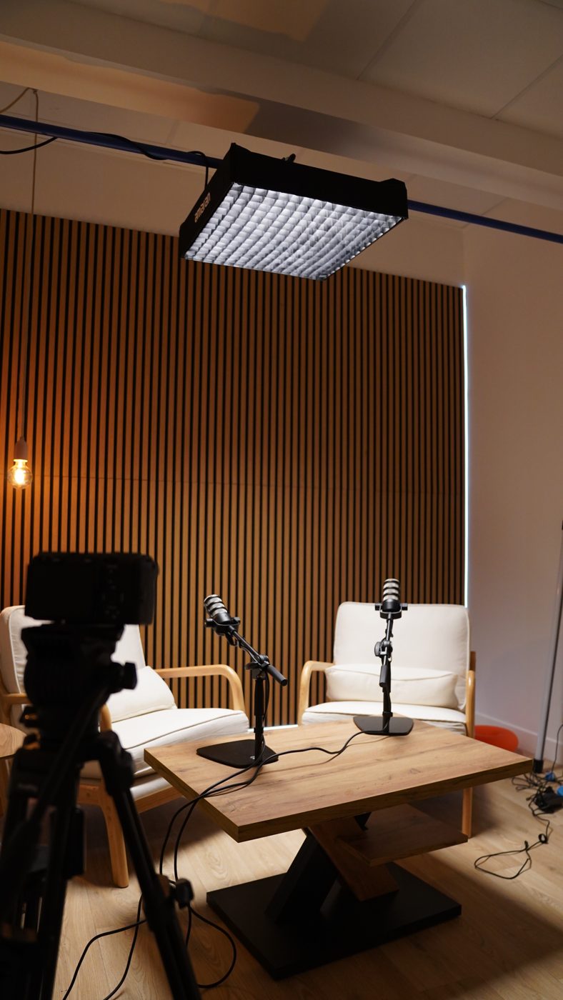 Le plateau podcast