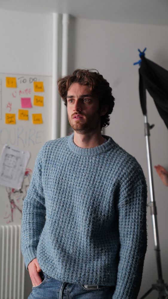 Un comédien sur le plateau